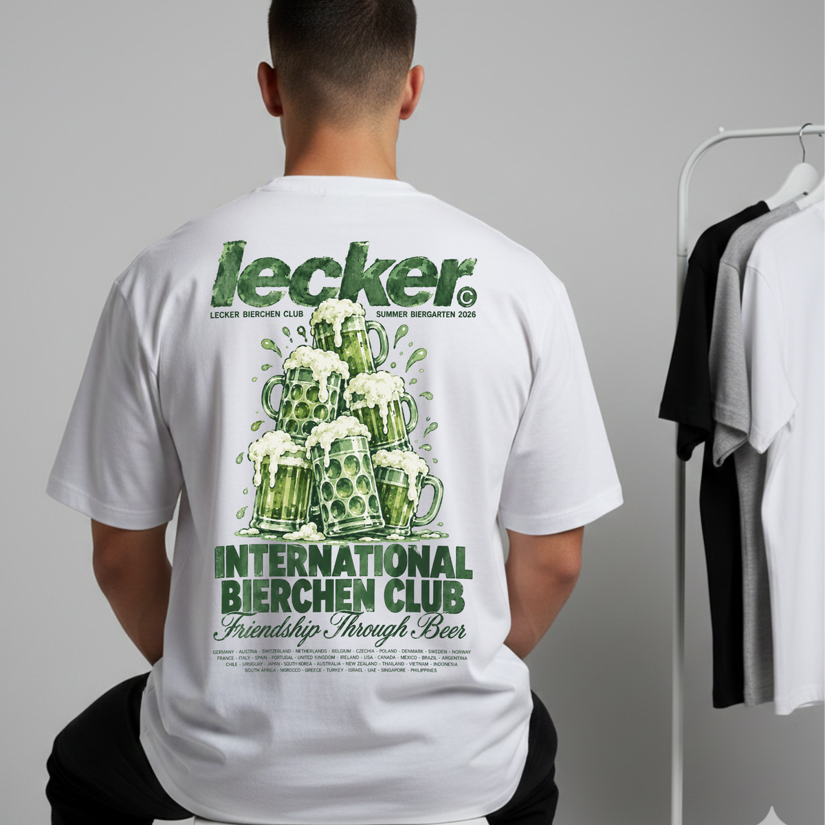 International Bierchen Club - Premium Oversized Shirt