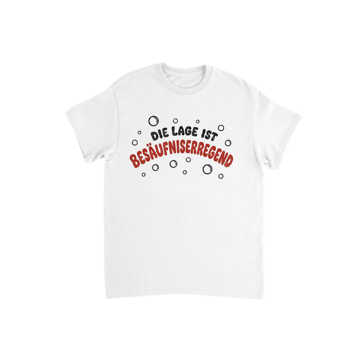 Beschäufniserregend Frontprint - Unisex T-Shirt