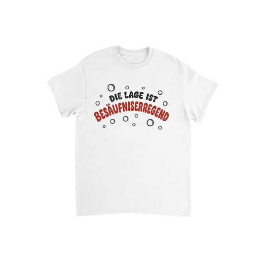 Beschäufniserregend Frontprint - Unisex T-Shirt