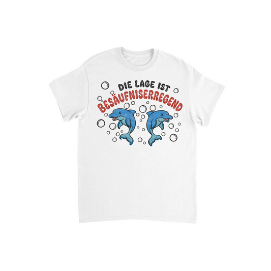 Besäufniserregend Frontprint - Unisex T-Shirt