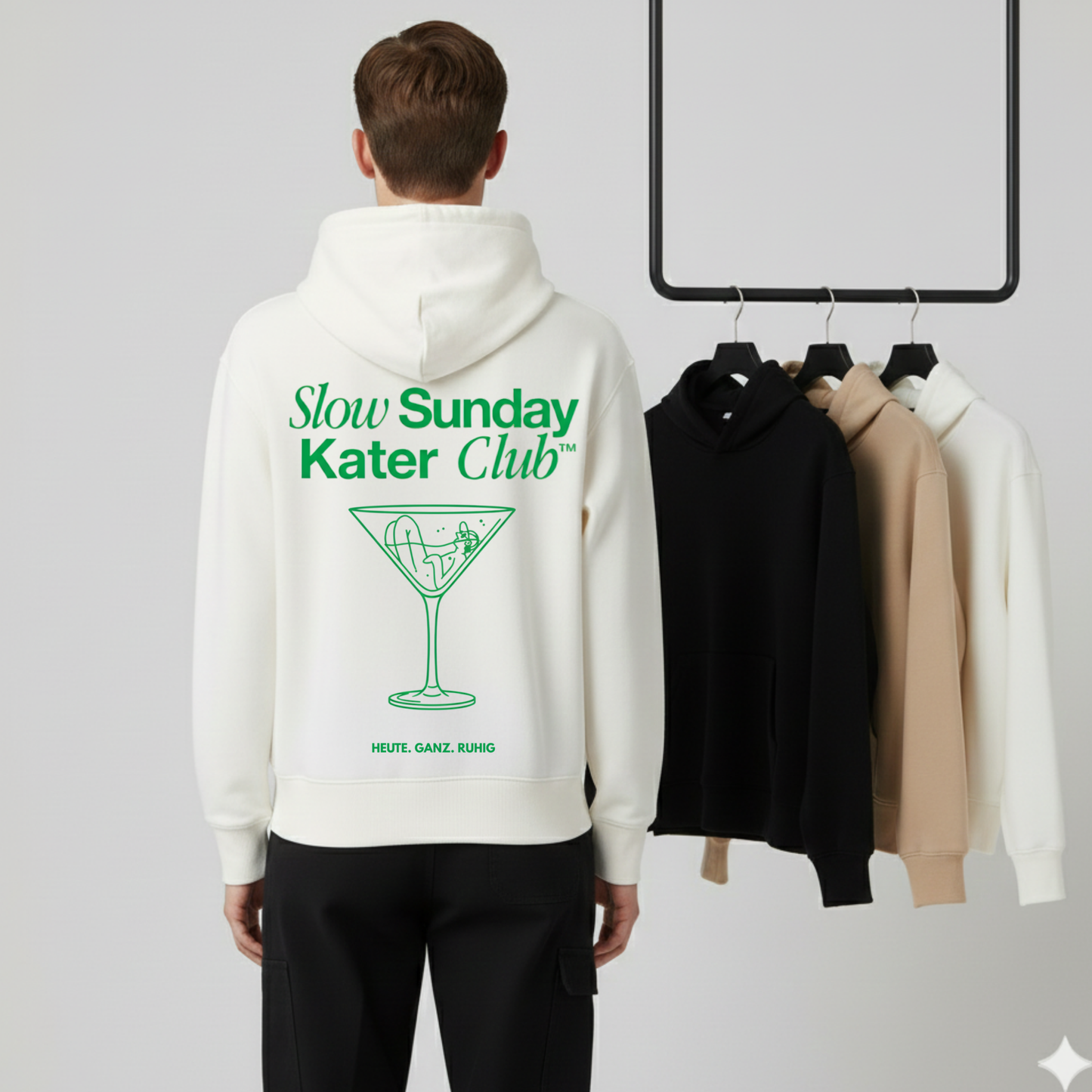 Slow Sunday Kater Club -  Premium Hoodie