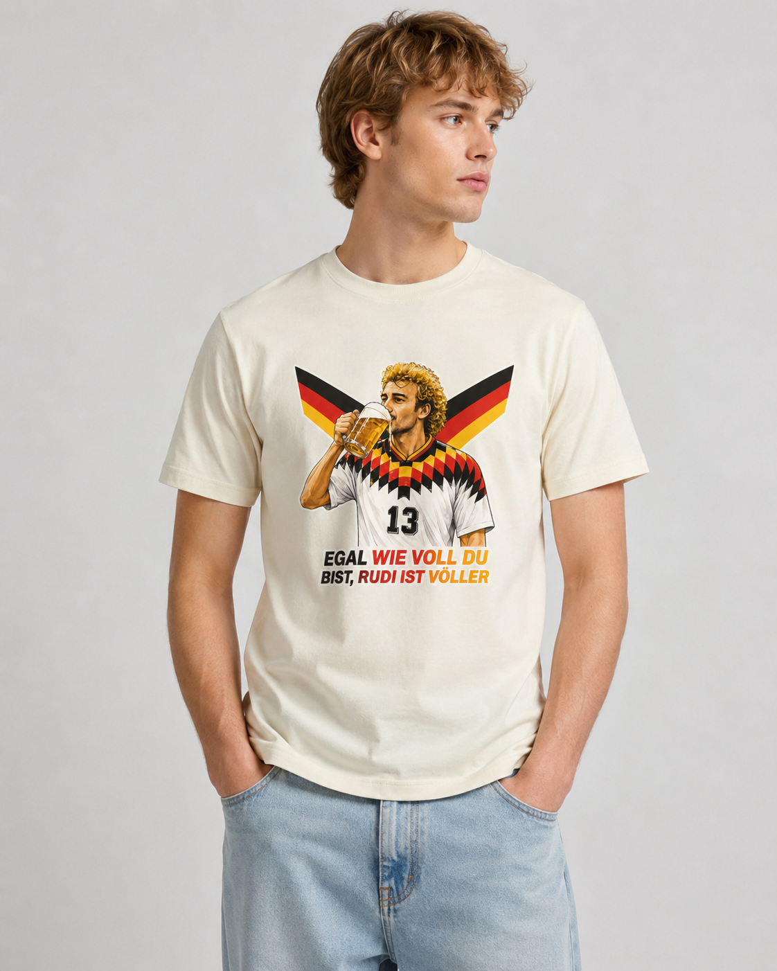 WM EGAL WIE VOLL DU BIST - Unisex T-Shirt