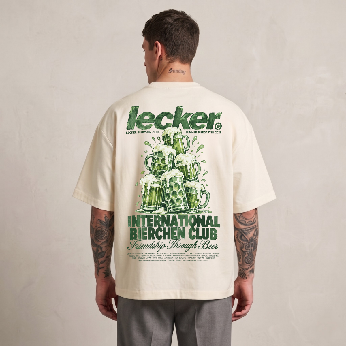 International Bierchen Club - Premium Oversized Shirt