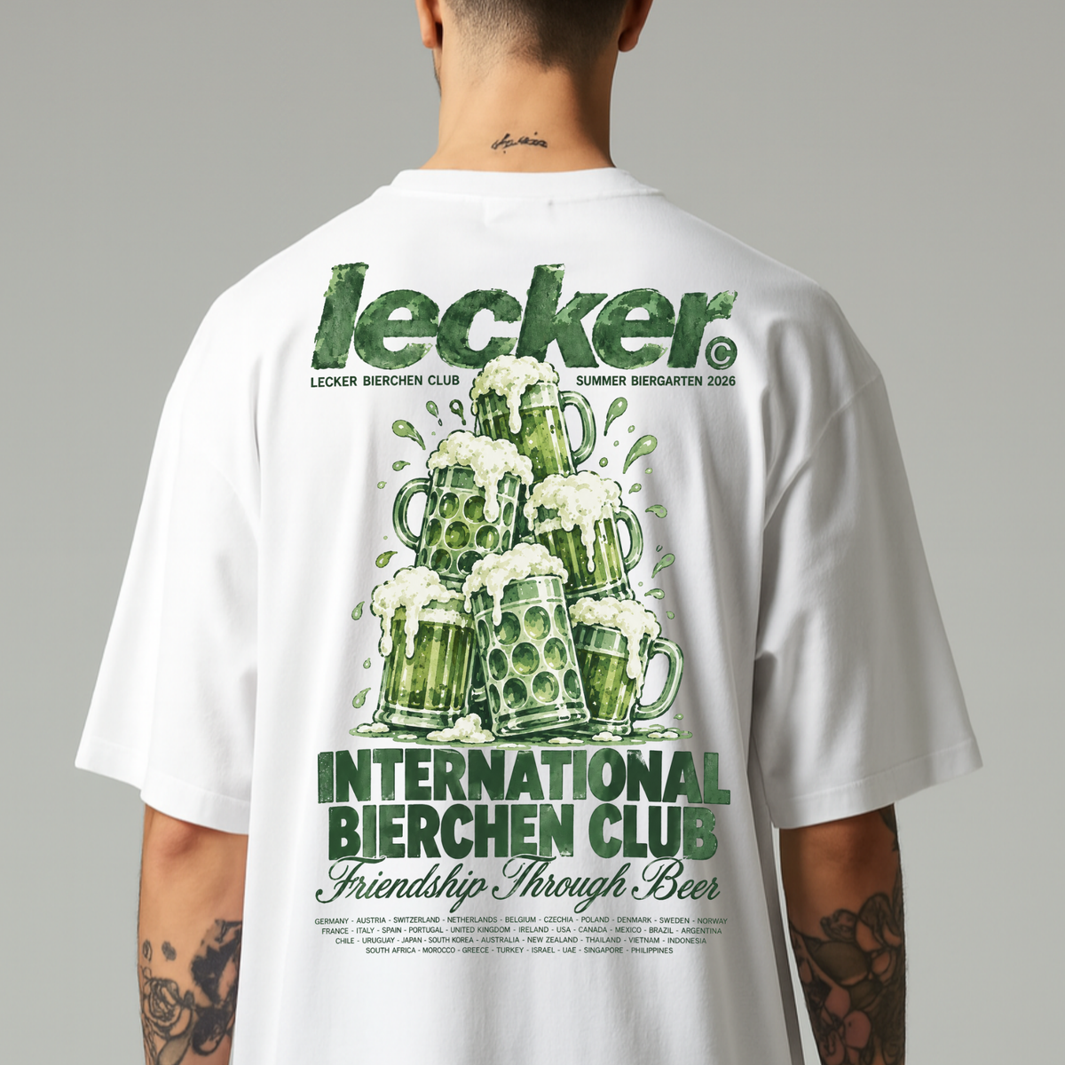 International Bierchen Club - Premium Oversized Shirt