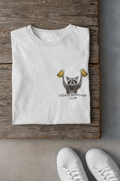 Pedro "Lecker Bierchen Club" Brustprint - Premium Unsiex T-Shirt