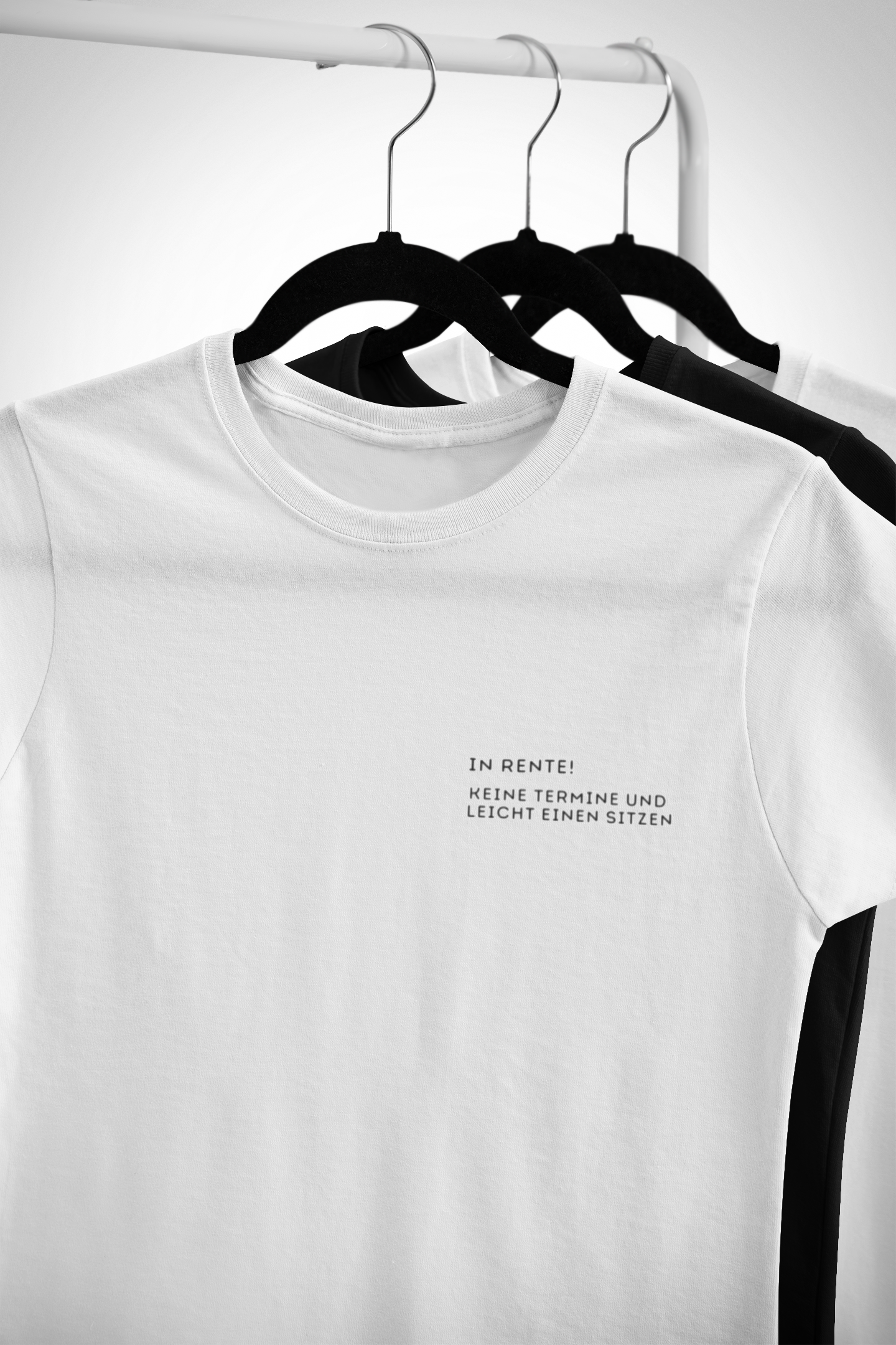 In Rente ! Keine Termine - Premium Unisex T-Shirt