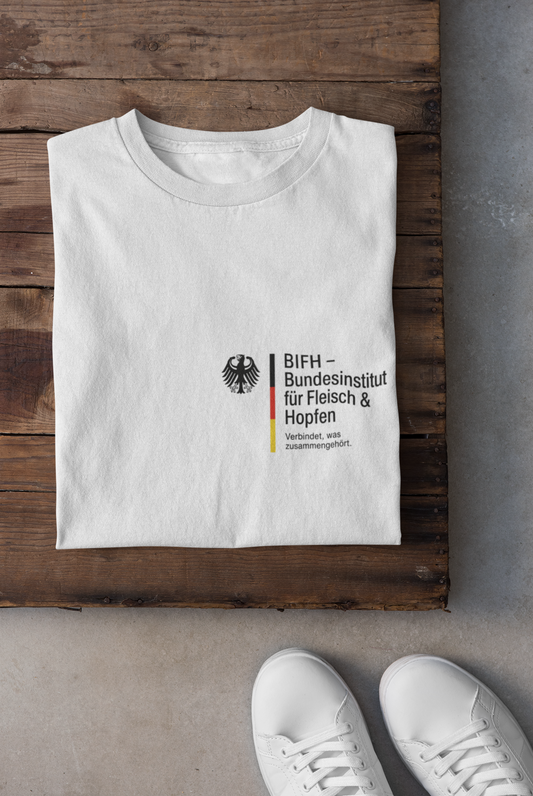BIFH Bundesinstitut für Fleisch & Hopfen- T-Shirt