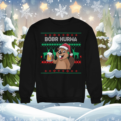 BOBR KURWA - Christmas Sweatshirt