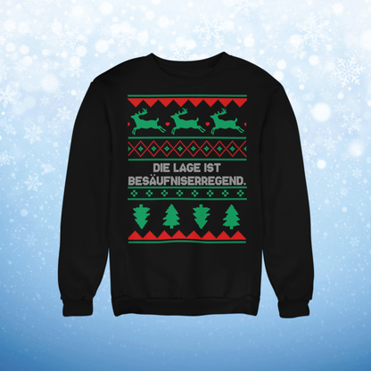 Die Lage ist Besäufniserregend - Christmas Sweatshirt