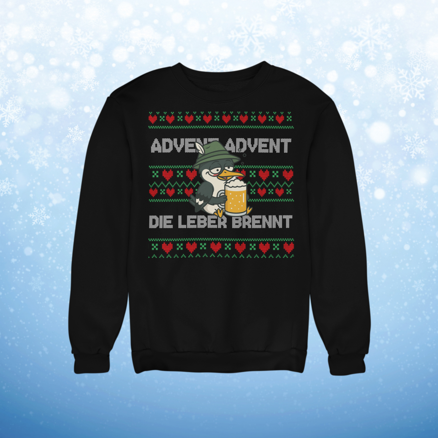 DIE LEBER BRENNT  - Christmas Sweatshirt